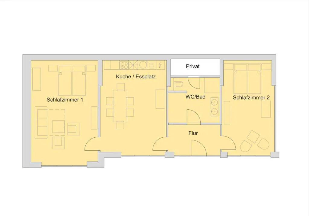 Apartamento Lincoln-Loft Weimar Exterior foto